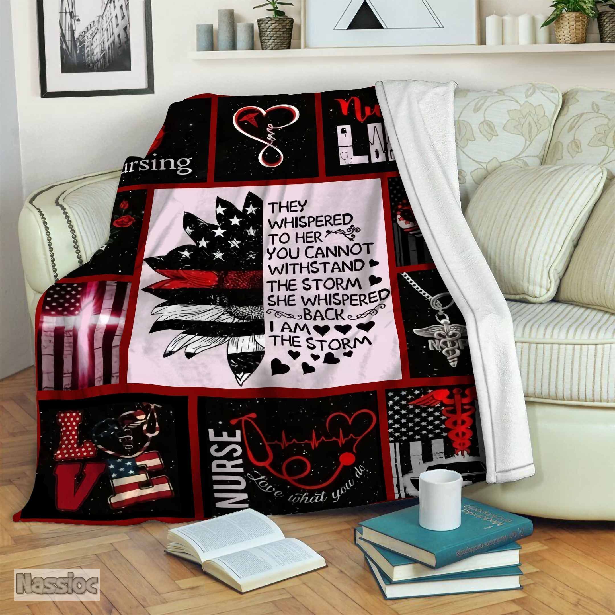 Nurse Fleece Blanket