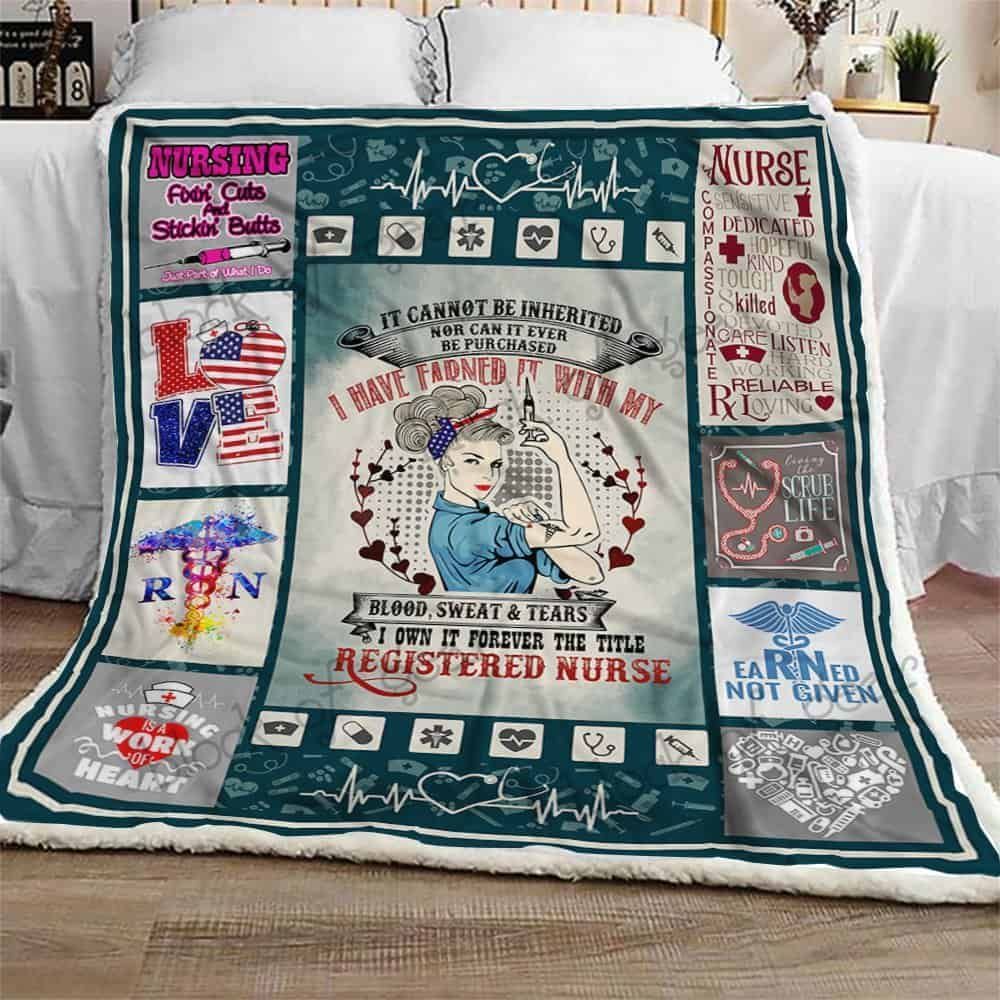 Nurse Fleece Blanket