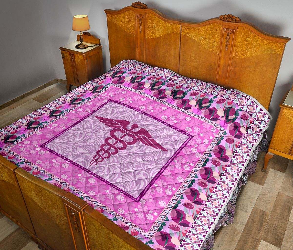 NURSE FLOWER QUILT DHC281111599DD