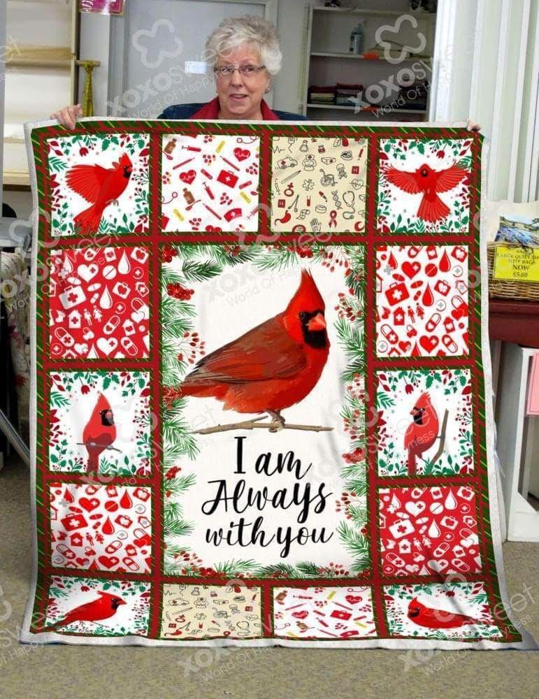 Nurse Sherpa Fleece Blanket