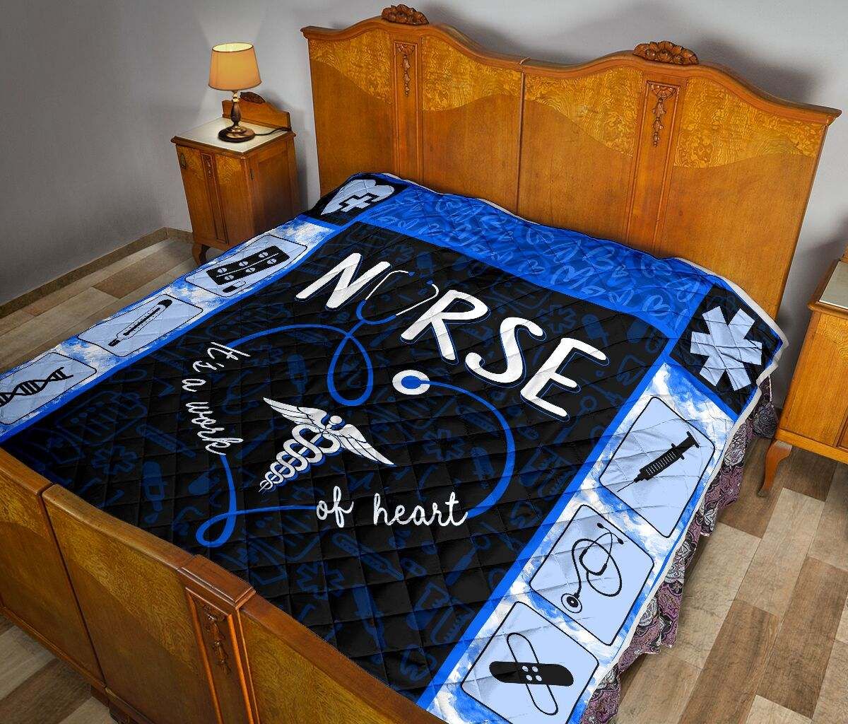 NURSE- IT’S A WORK OF HEART BLUE DHC281111647DD