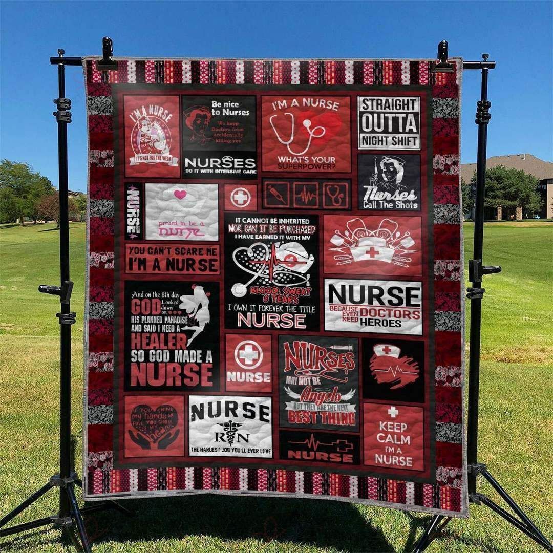 Nurse LD2109355CL Quilt Blanket