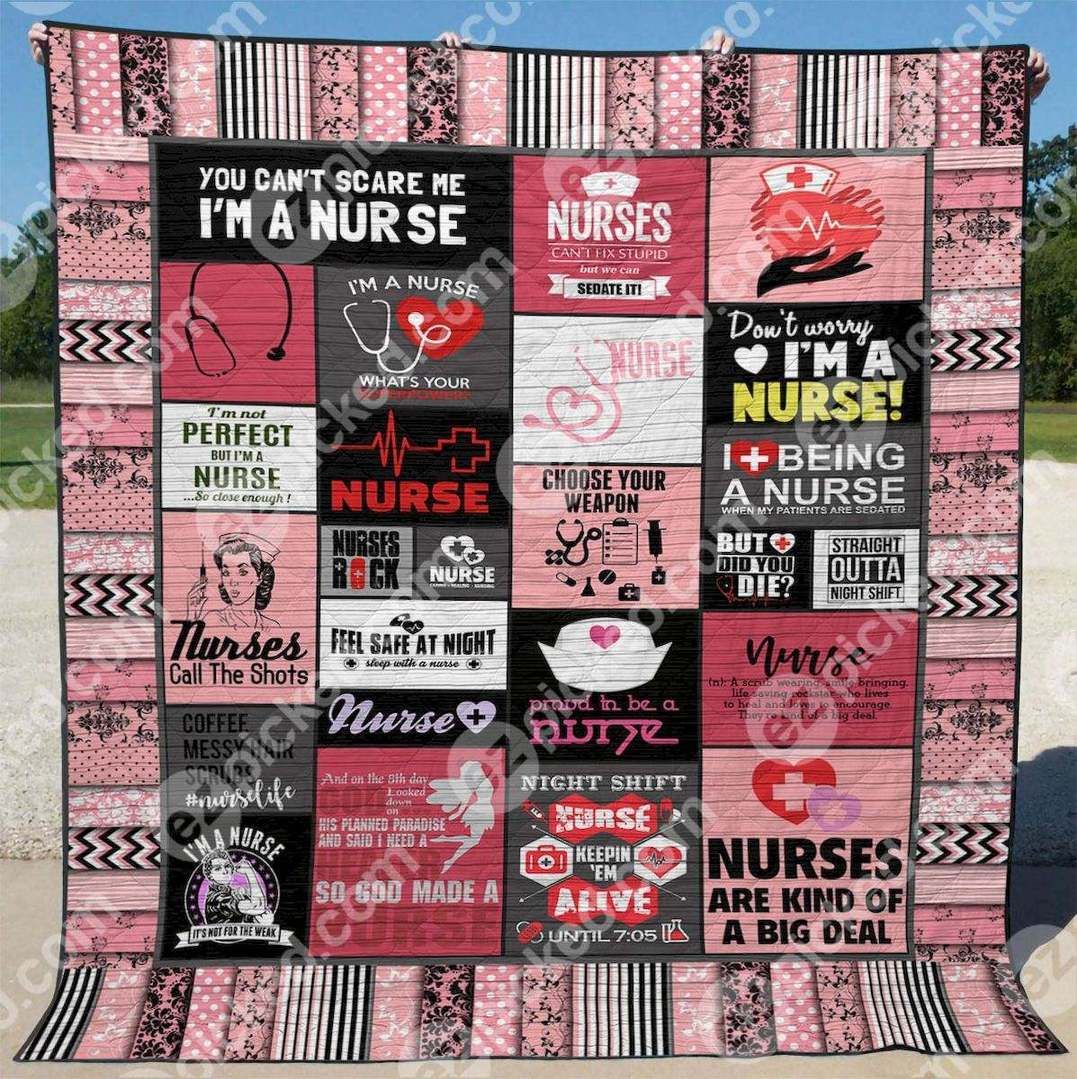 Nurse Life CLT150645 Quilt Blanket