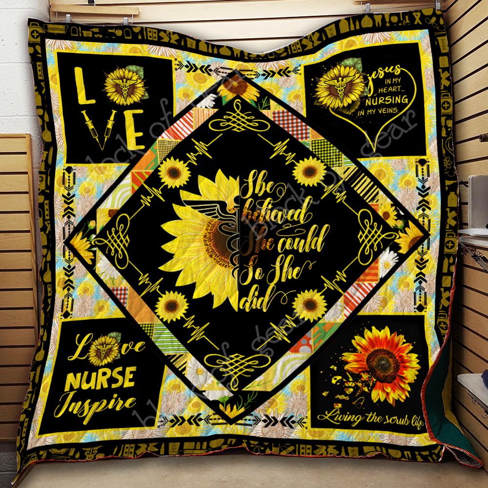 Nurse Life Quilt Th665 Dhc11123414Dd