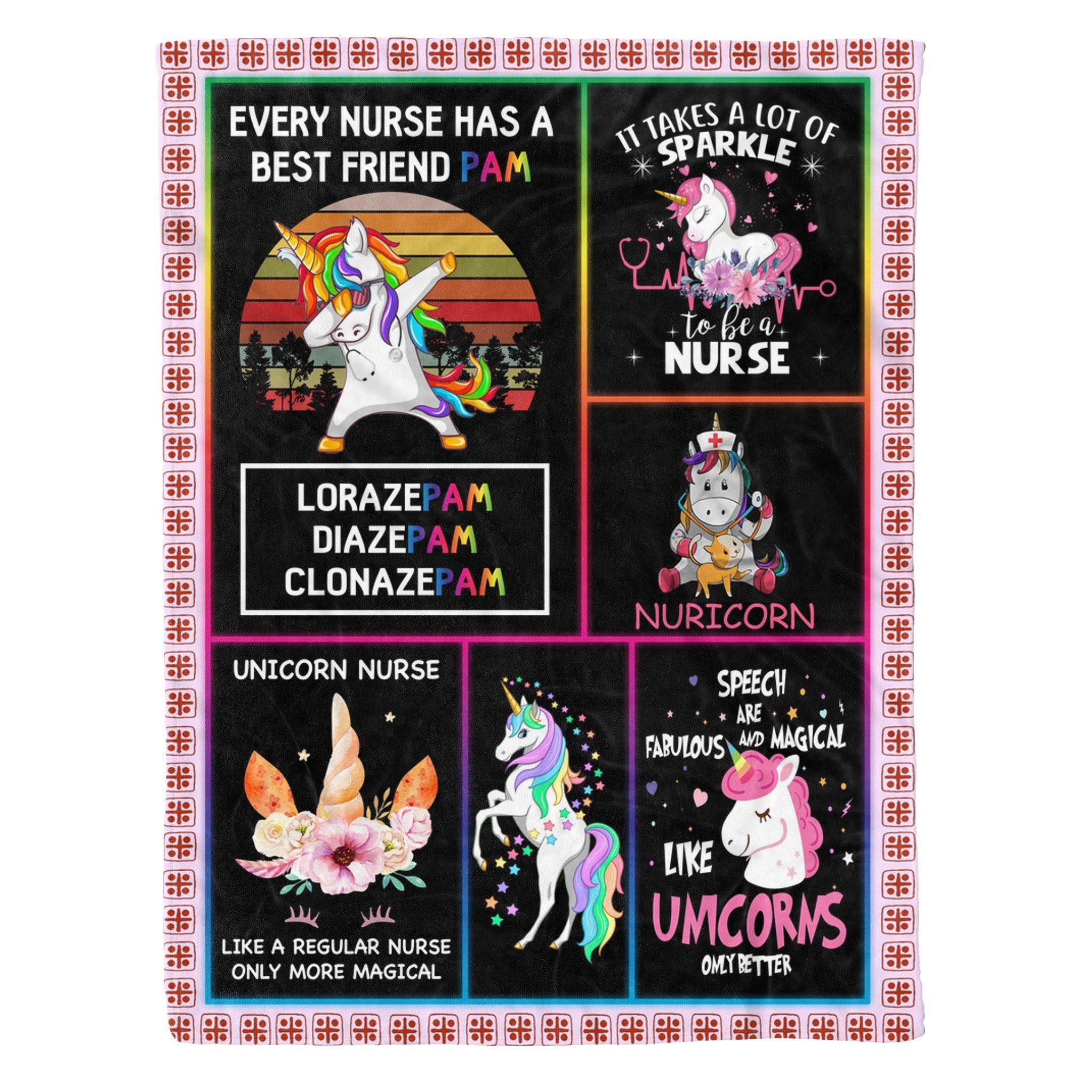Nurse Fleece Blanket