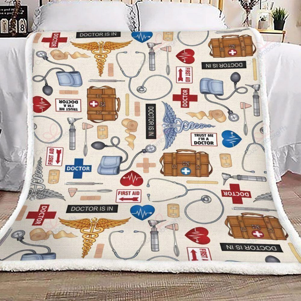 Nurse Fleece Blanket