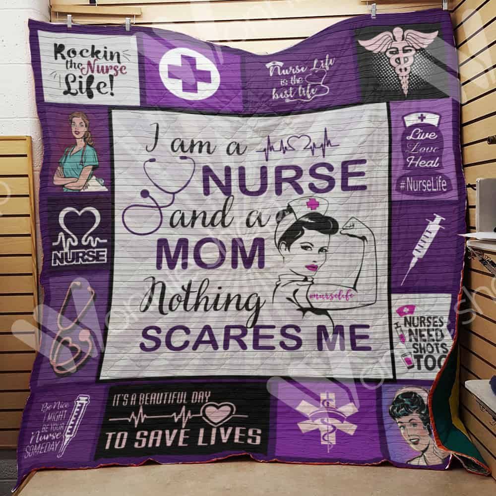 Nurse Mom GS-CL-QD0111 Quilt Blanket