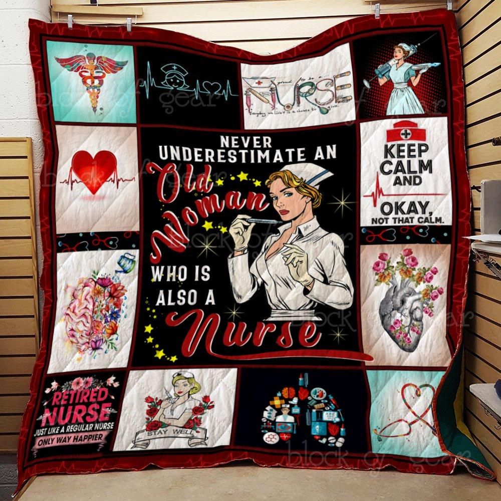 Nurse Not That Calm Quilt Blanket Dhc04011722Dd