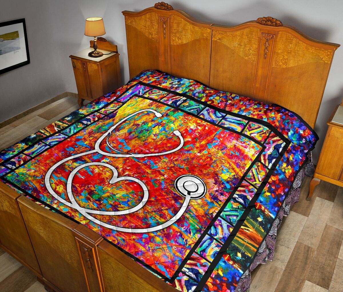 NURSE PAINT ART COLOR QUILT DHC281111632DD