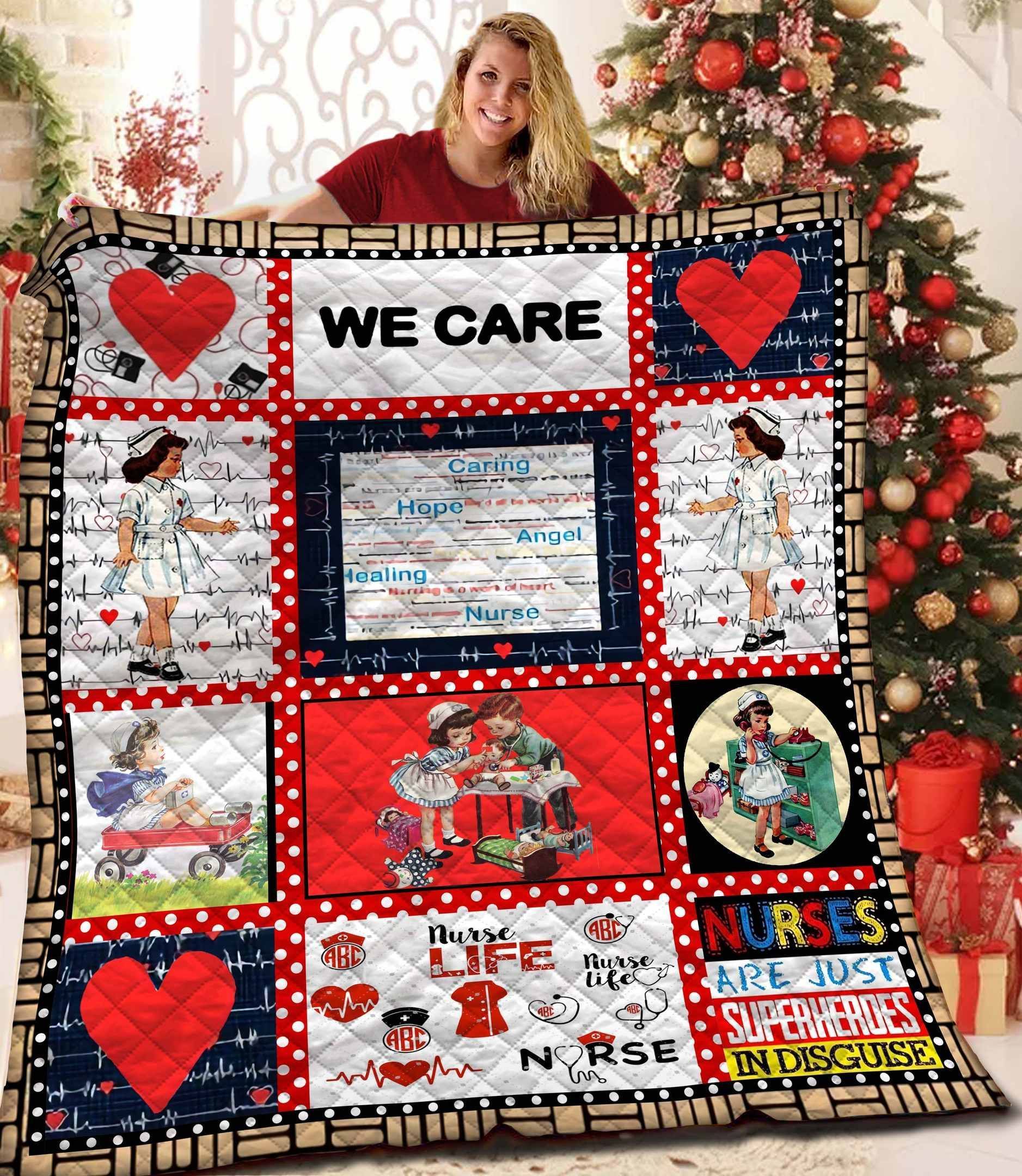 Nurse Quilt Blanket BBB121113SM