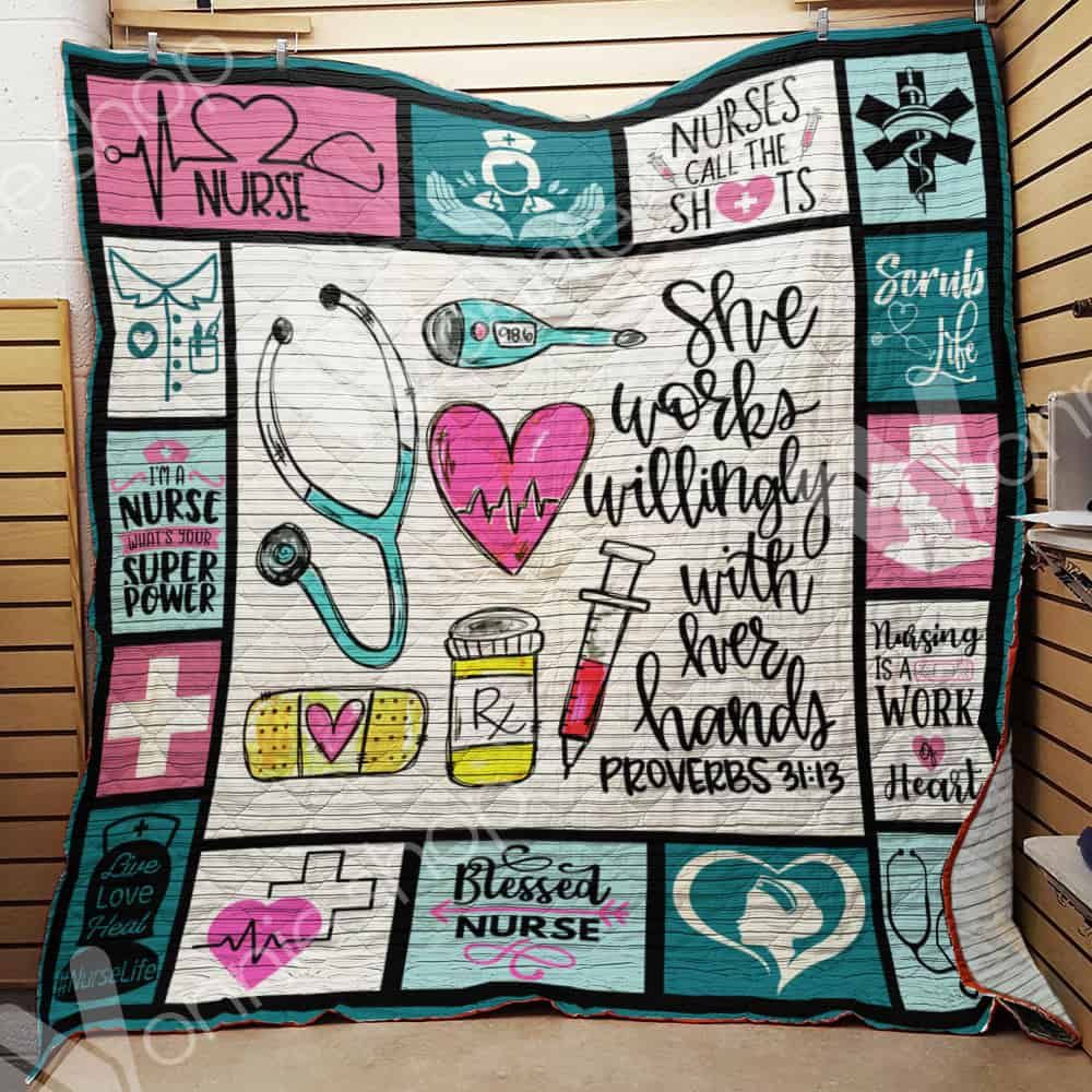Nurse Quilt Blanket DHC01021463TD