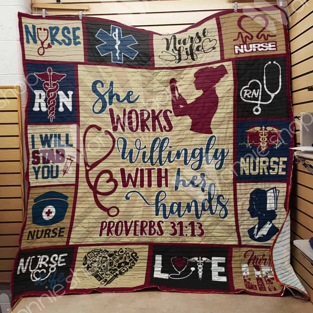 Nurse Quilt Blanket DHC03021444TD