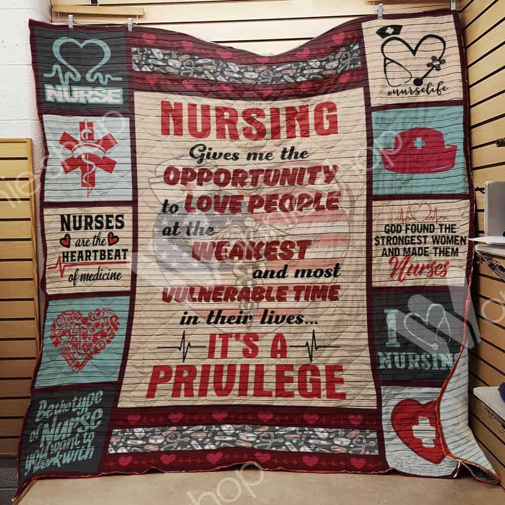Nurse Quilt Blanket DHC03021462TD