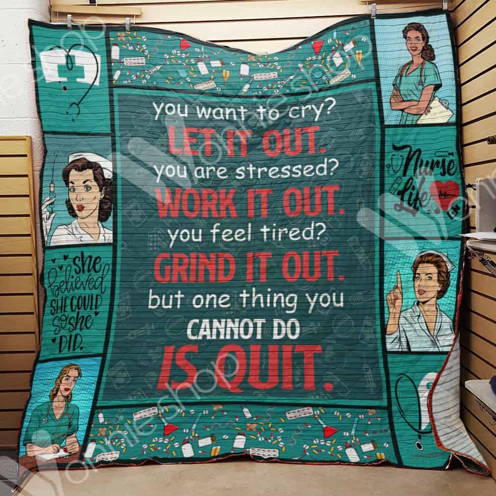 Nurse Quilt Blanket DHC06021275TD