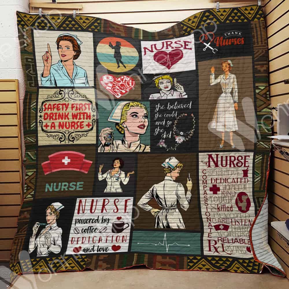Nurse Quilt Blanket DHC06021395TD