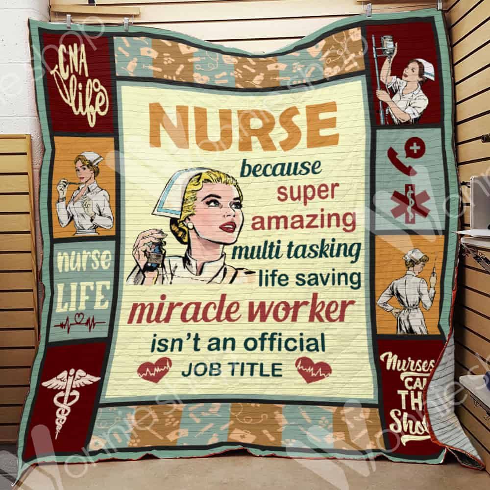 Nurse Quilt Blanket DHC0602714TD