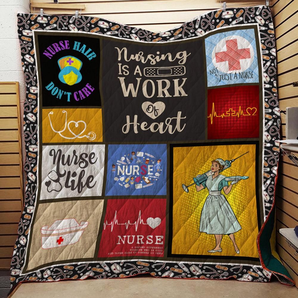 Nurse Quilt Blanket Dhc09121771Dd
