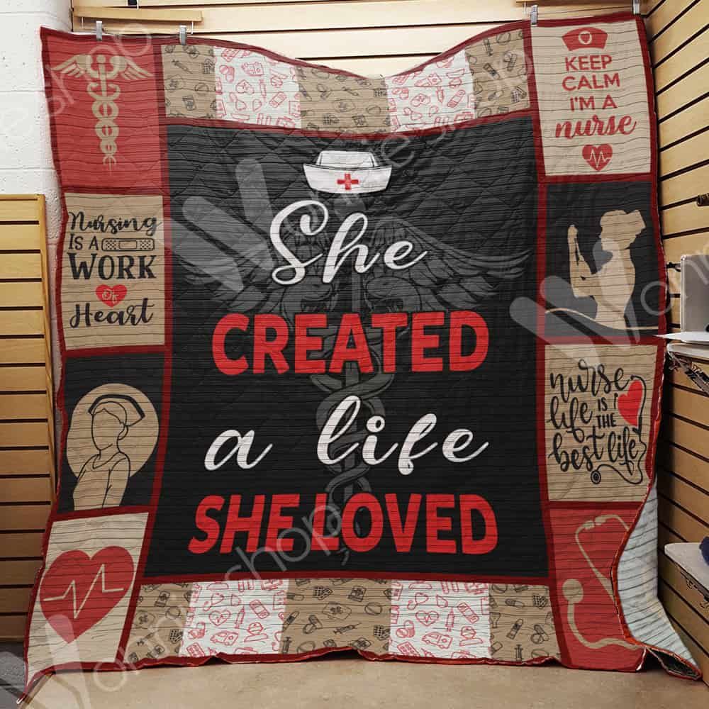 Nurse Quilt Blanket DHC1002529TD