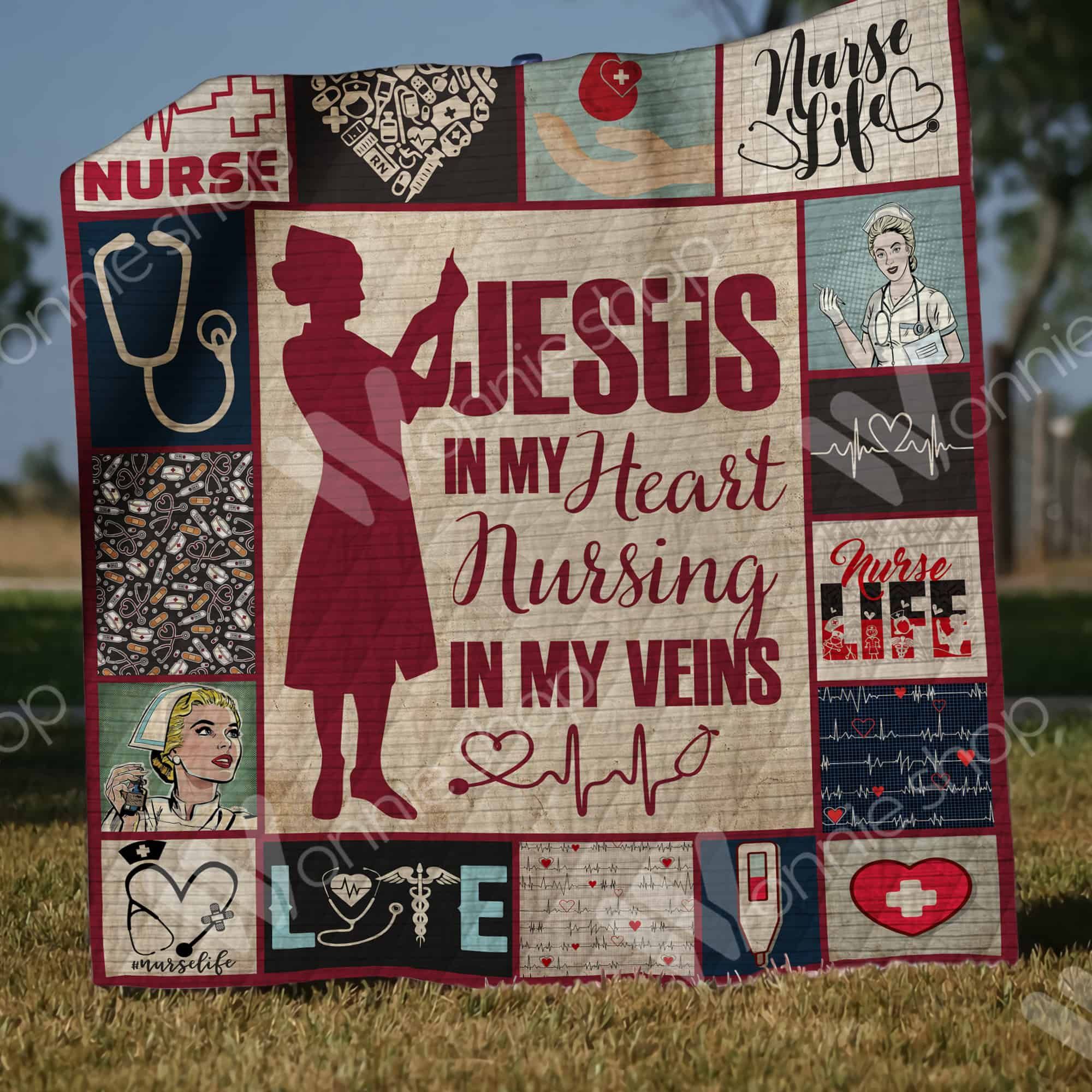 Nurse Quilt Blanket DHC1002788TD