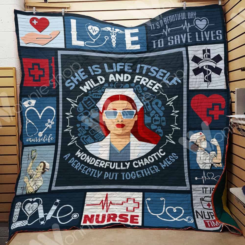 Nurse Quilt Blanket DHC1102504TD