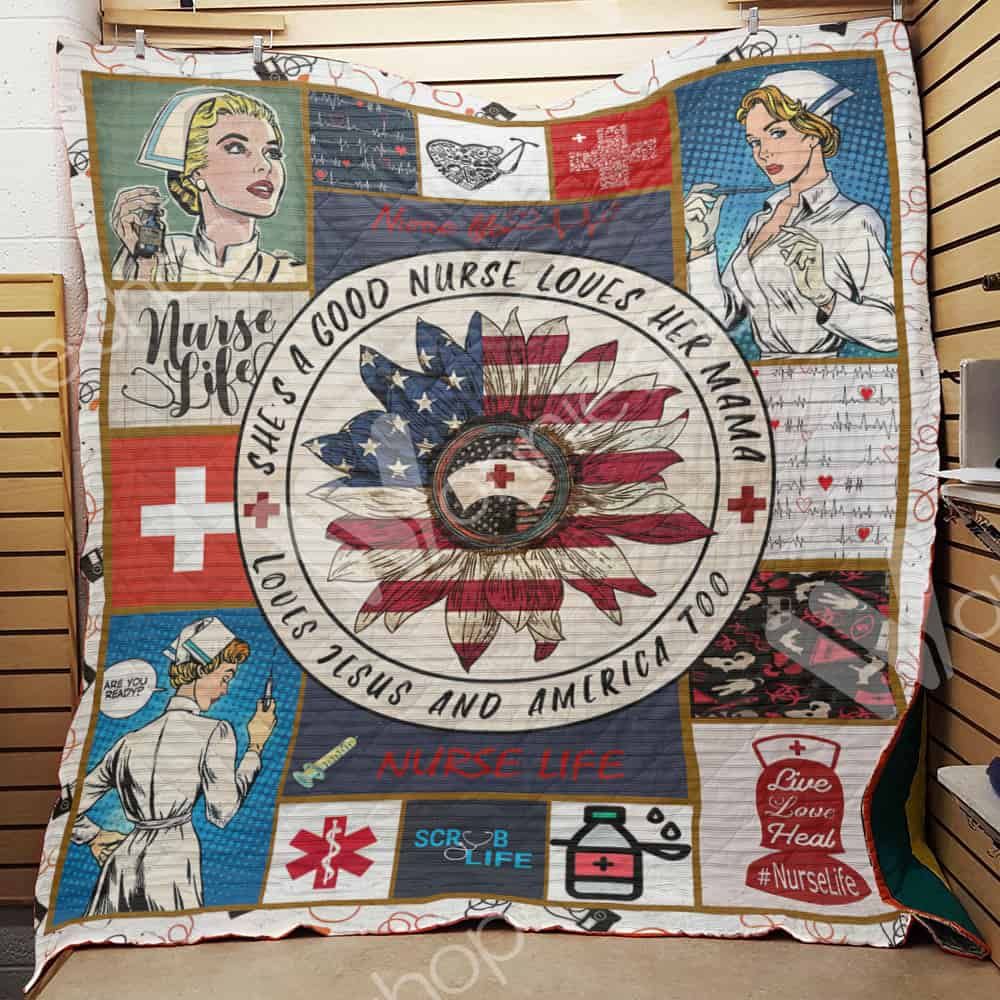 Nurse Quilt Blanket DHC1102522TD