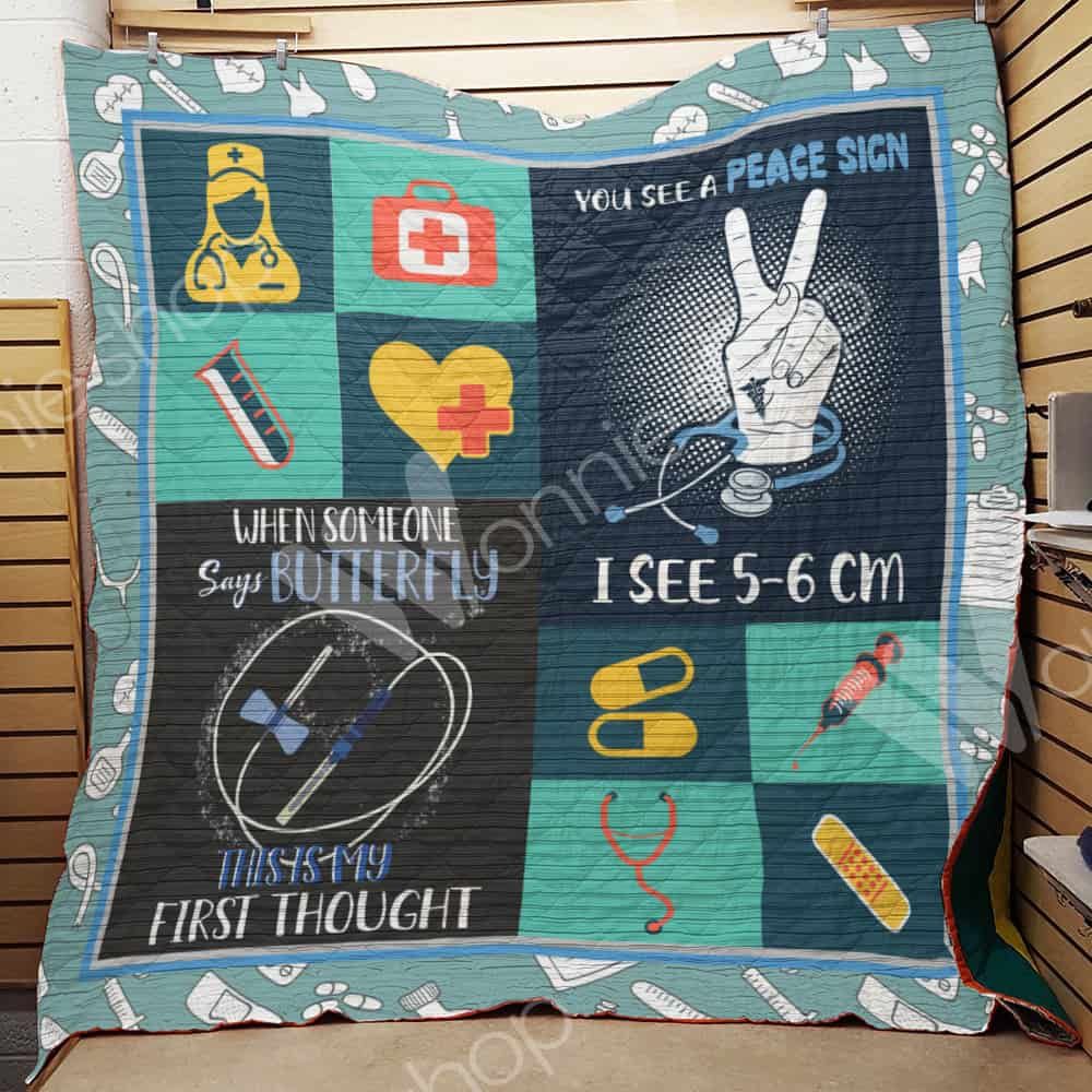 Nurse Quilt Blanket DHC1102540TD