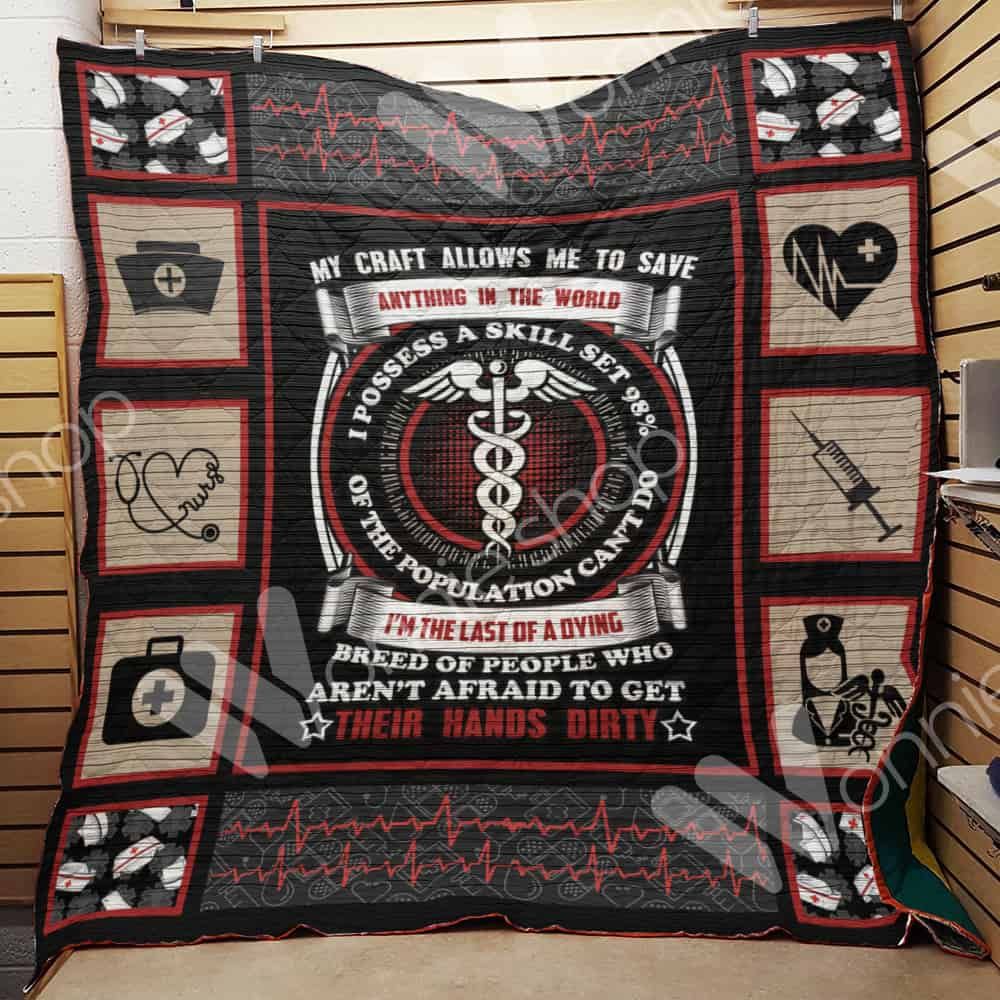 Nurse Quilt Blanket DHC1102551TD
