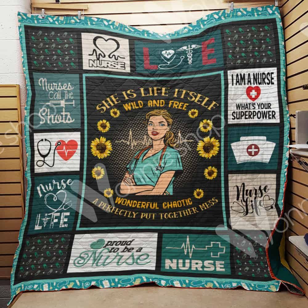 Nurse Quilt Blanket DHC1102563TD