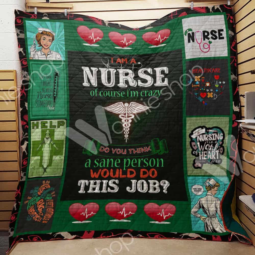Nurse Quilt Blanket DHC1102592TD