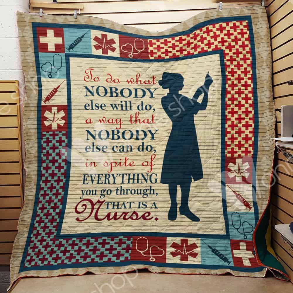 Nurse Quilt Blanket DHC1102601TD