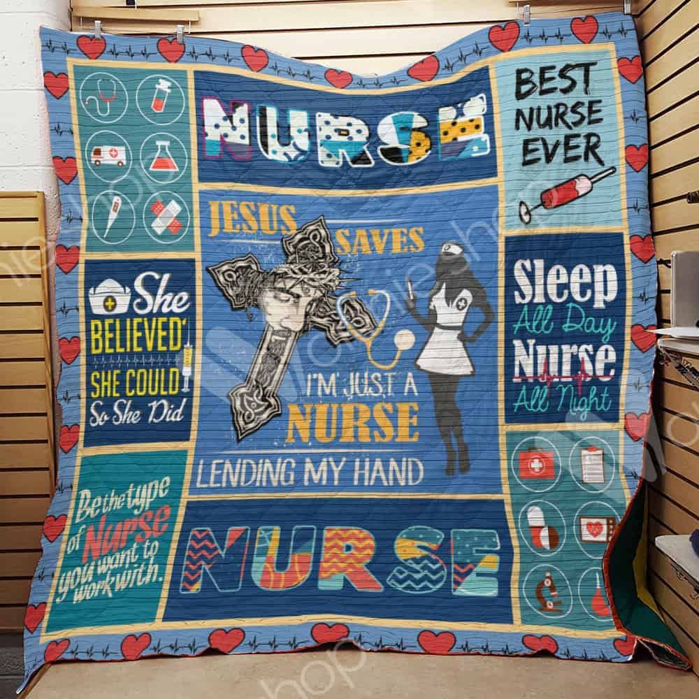 Nurse Quilt Blanket DHC1102616TD