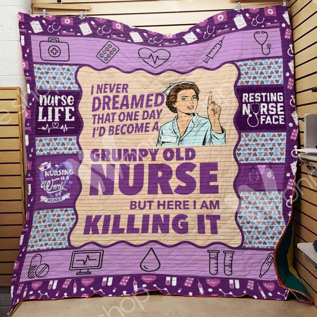 Nurse Quilt Blanket DHC1102714TD