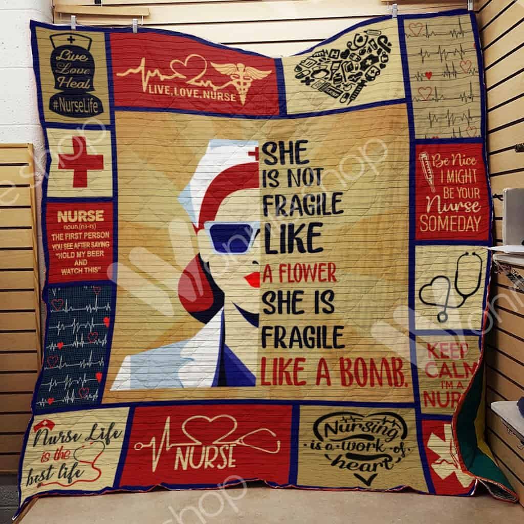 Nurse Quilt Blanket DHC1102715TD
