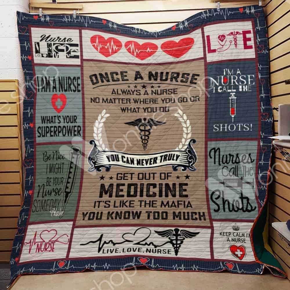 Nurse Quilt Blanket DHC1102729TD