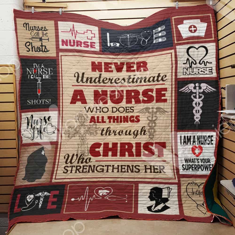 Nurse Quilt Blanket DHC1102737TD