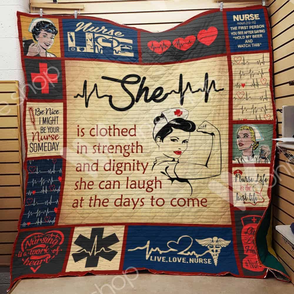 Nurse Quilt Blanket DHC1102740TD