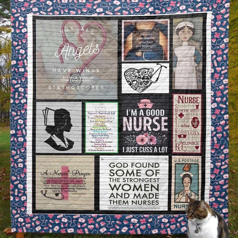 Nurse Quilt Blanket DHC13121394VT