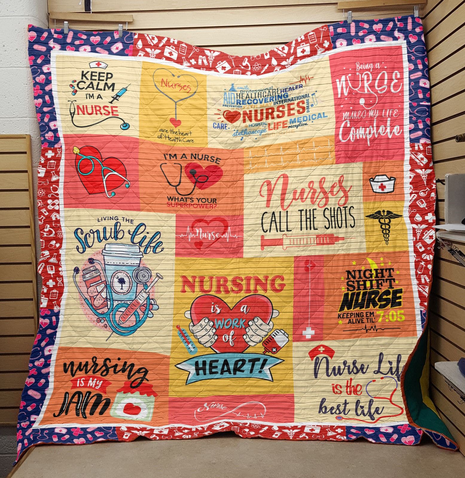 Nurse Quilt Blanket DHC1312452VT