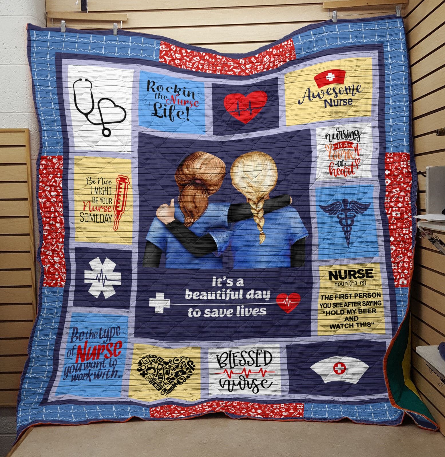 Nurse Quilt Blanket DHC1312454VT