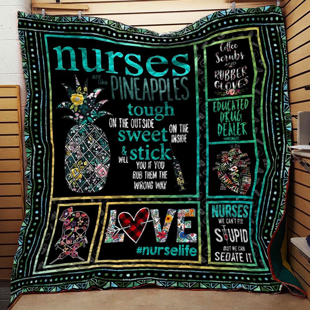 Nurse Quote Quilt Blanket DHC0102407TD