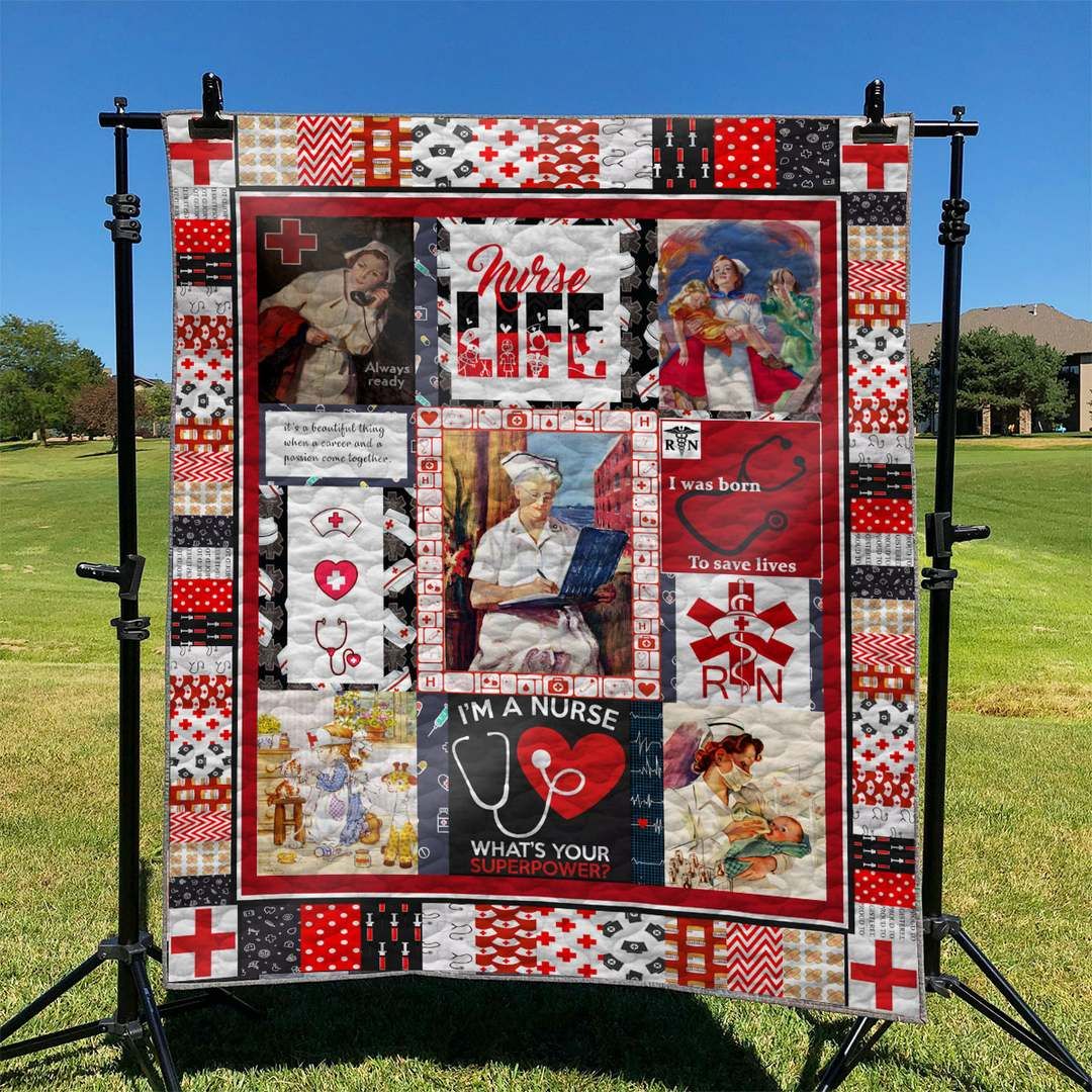 Nurse TD2809678 Quilt Blanket