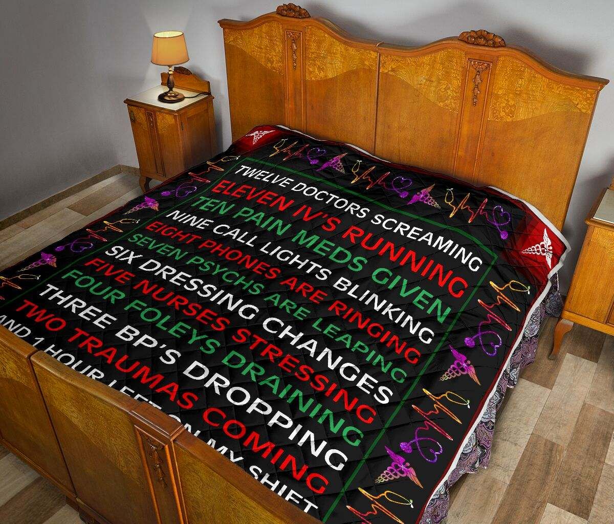 Nurse Time Quilt DHC281111665DD