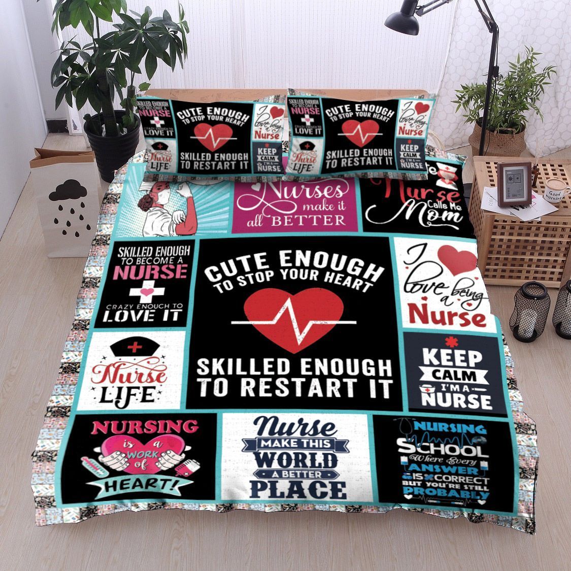 Nurse Bedding Set
