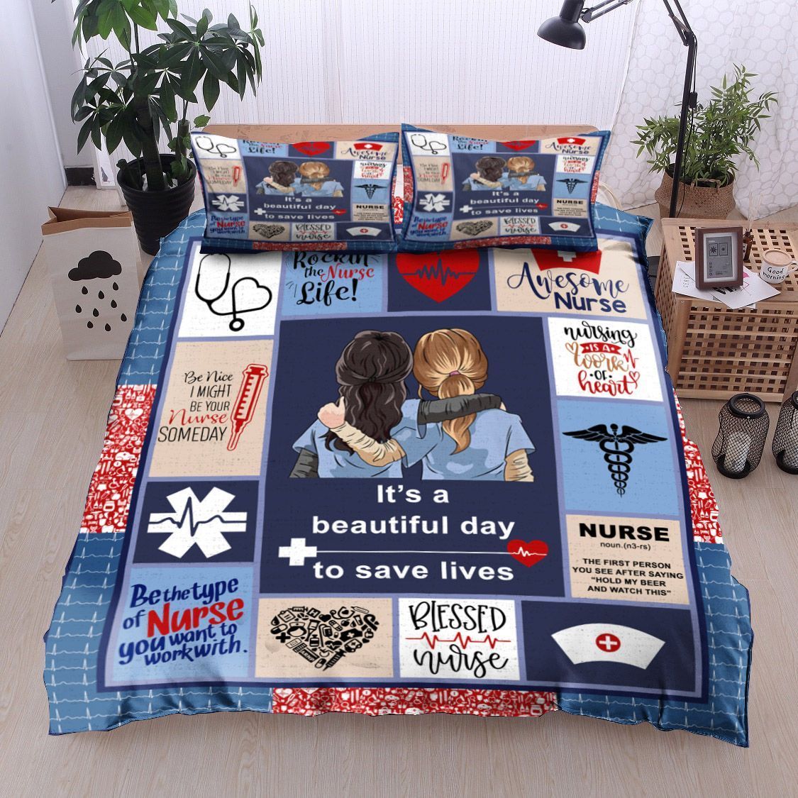 Nurse Bedding Set