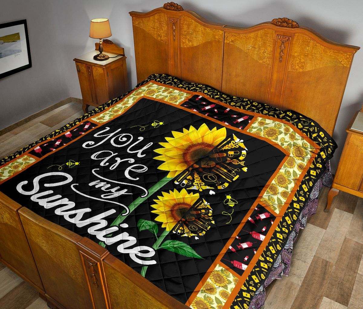 NURSE – YOU ARE MY SUNSHINE QUILT DHC281111618DD