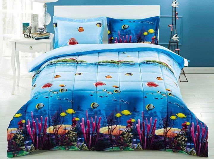 Ocean Coral Bedding Set