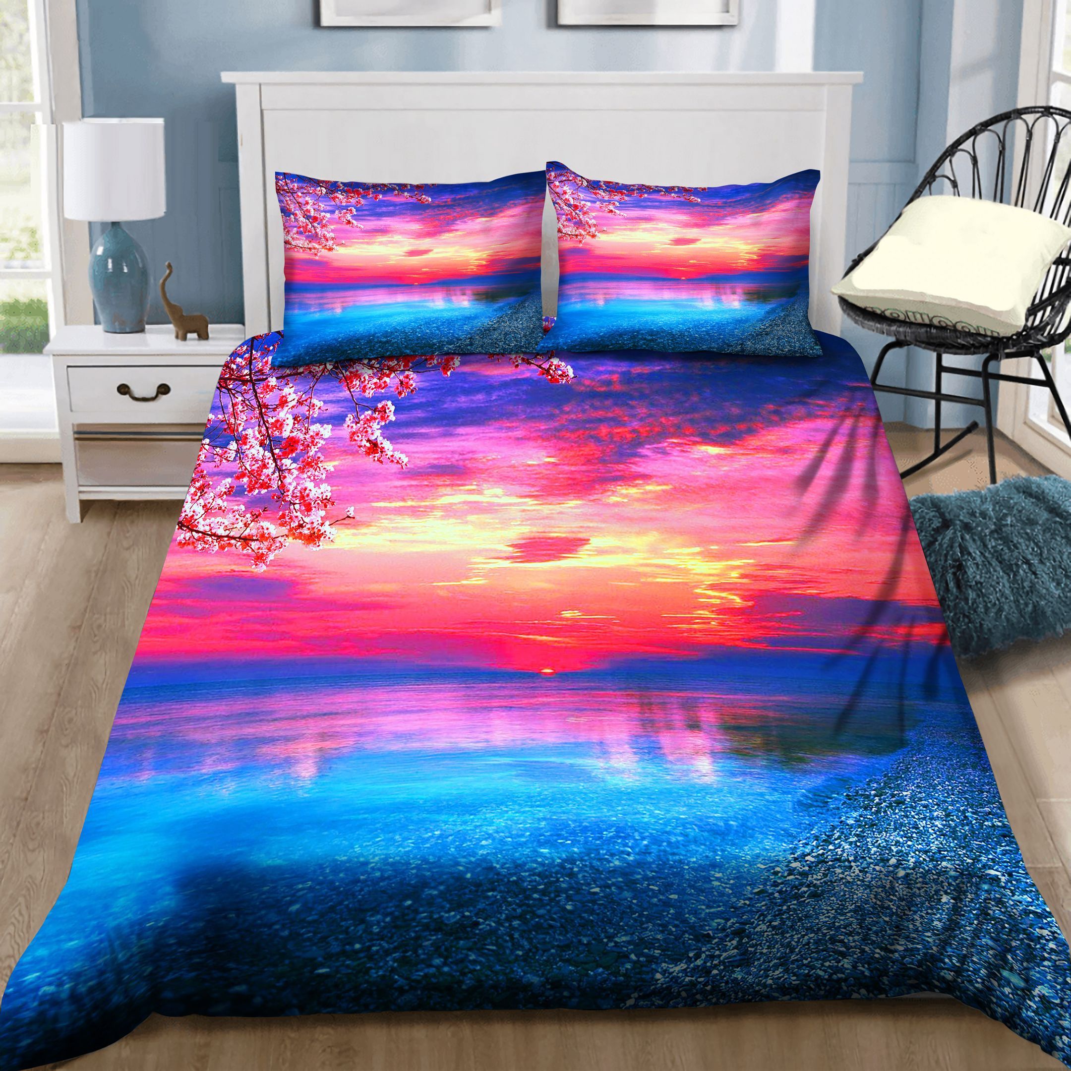Ocean Sunrise Bedding Set
