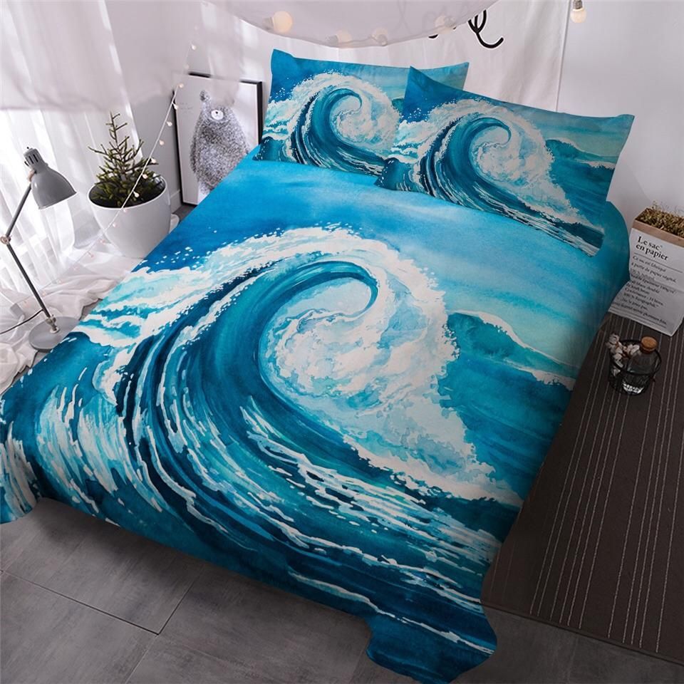 Ocean Tube Bedding Set