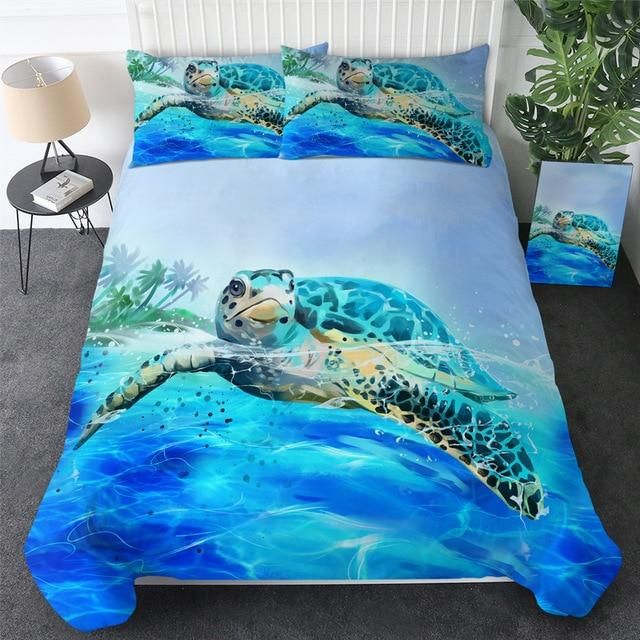 Ocean Turtle Bedding Set