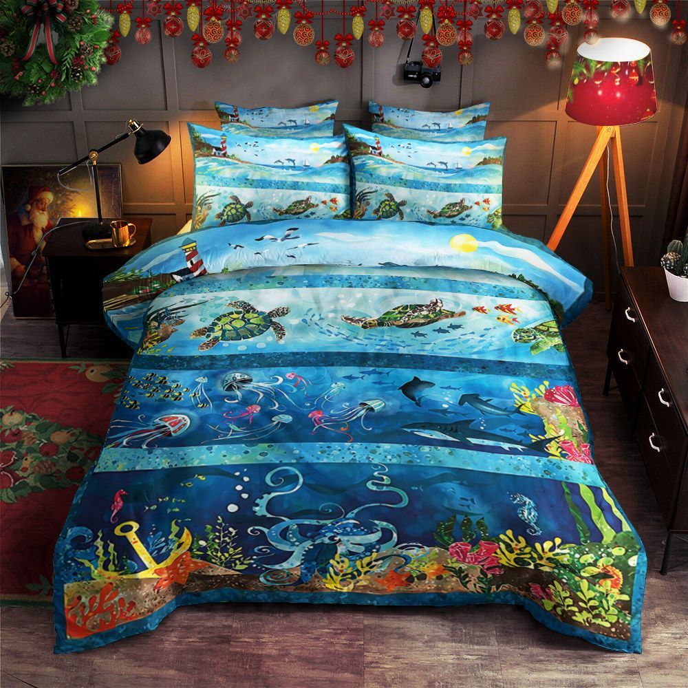Ocean Turtle Bedding Set